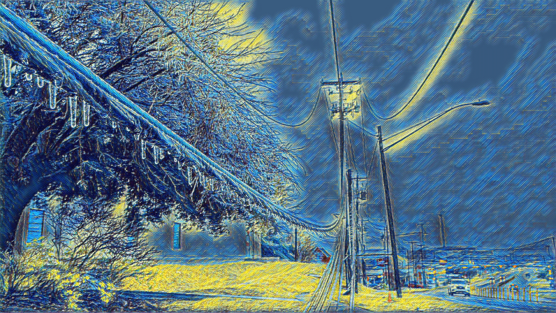 Bão tuyết Fern đe dọa gây mất điện nghiêm trọng