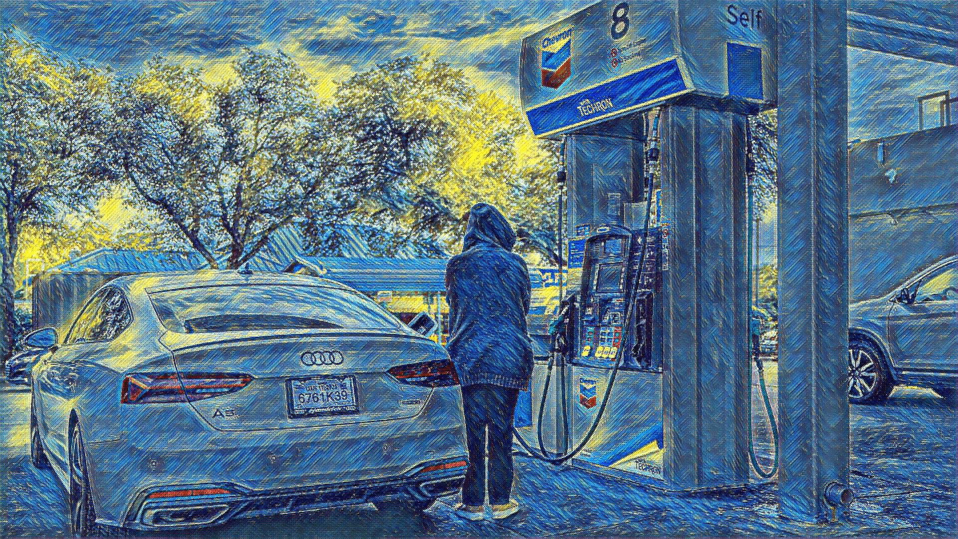 Gig Workers Squeezed by Gas Prices at 21-Month High