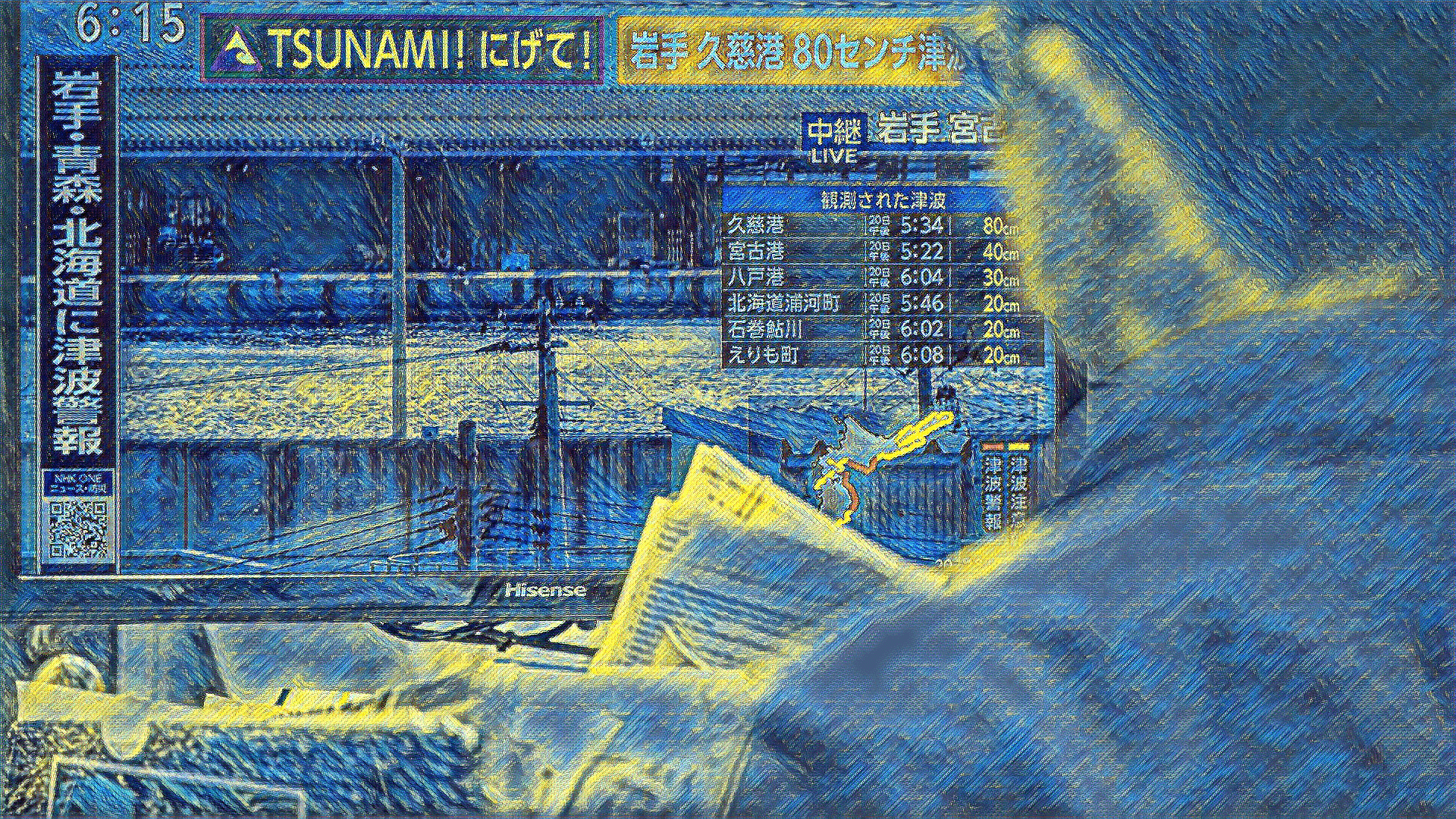 Japan 7.5 Quake Triggers Tsunami Warnings for North Coast