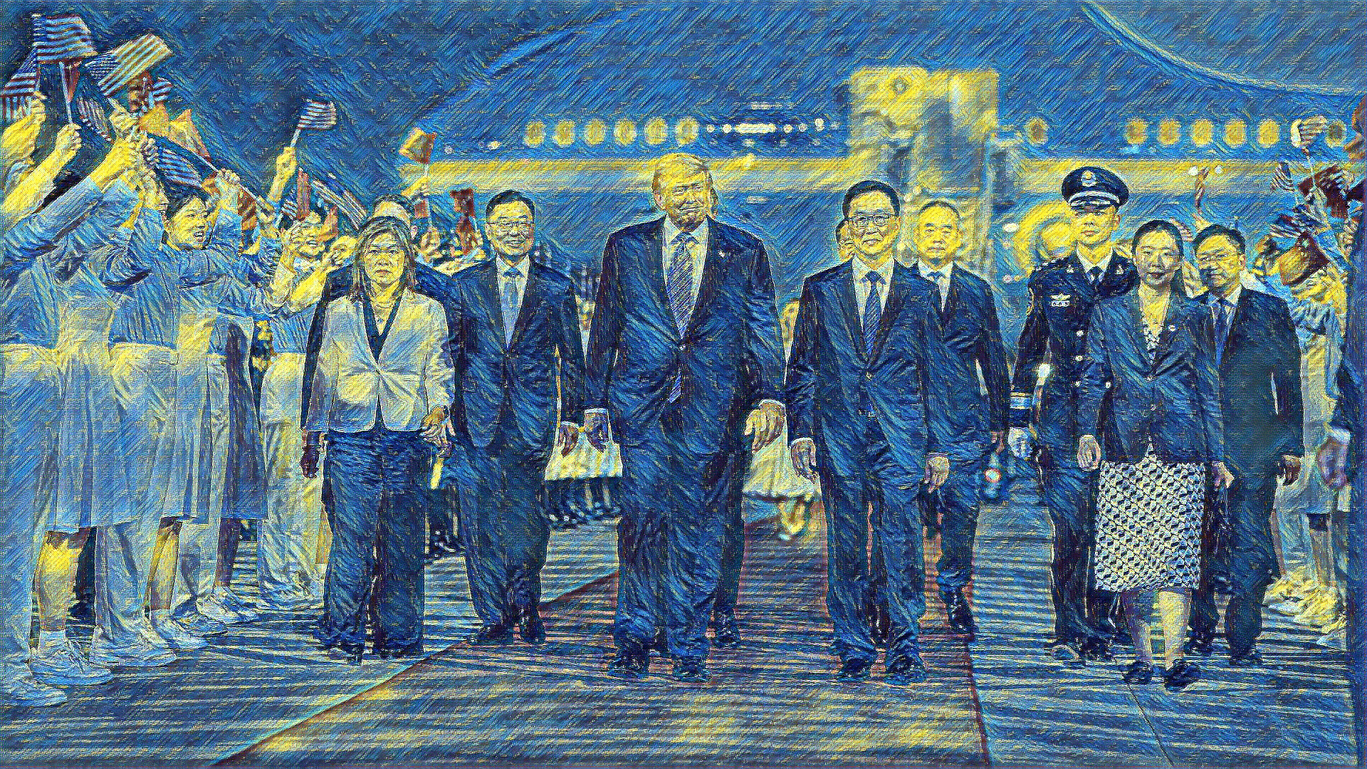 Trump Visits Beijing with CEOs Ahead of Xi Summit