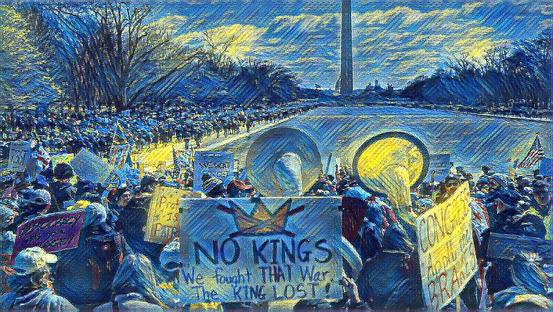 Biểu tình 'No Kings' lan tỏa toàn cầu phản đối chính sách Trump