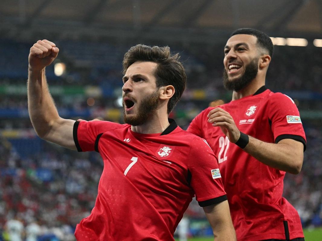 Georgia Shocks Portugal to Reach Euro 2024 Quarterfinals; Turkey Sets Eyes on Austria